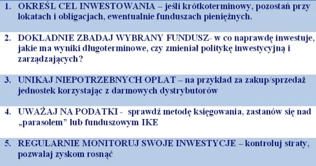 Jaki fundusz inwestycyjny wybrać? Unikaj błędów i strać o swoje oszczędności